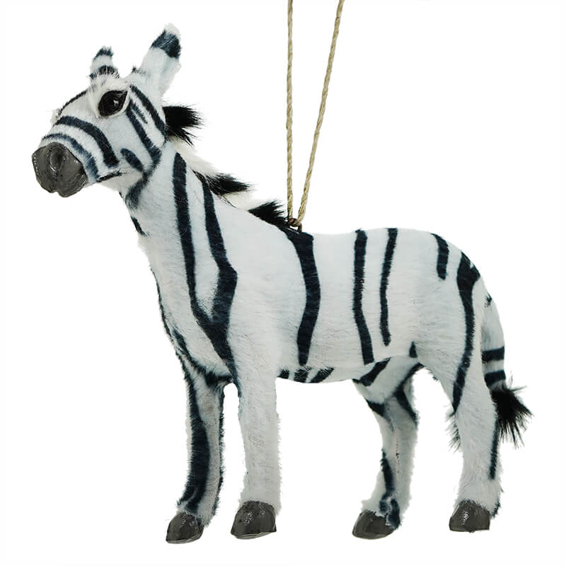 African Zebra Ornament