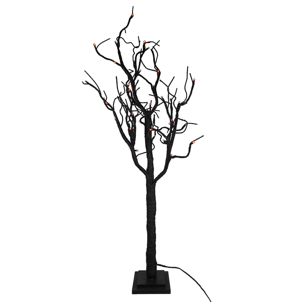 Orange Curly Tree With Adapter