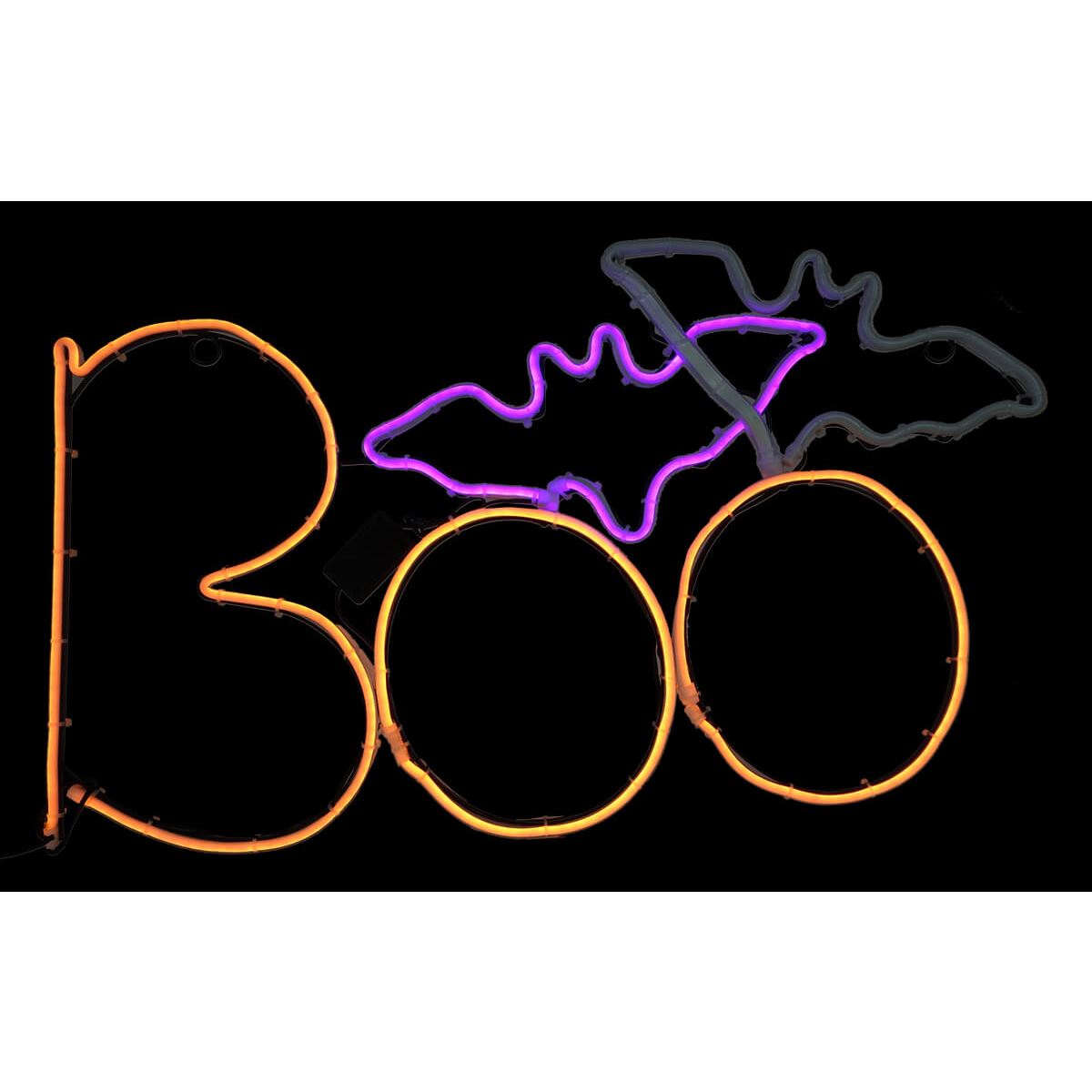 Neon Boo Sign