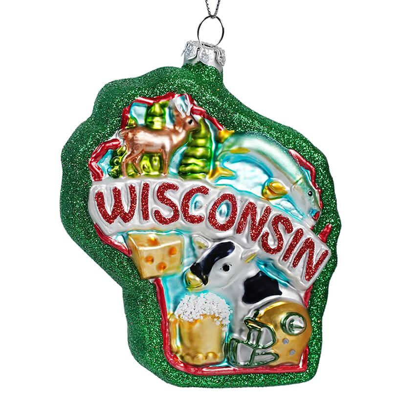 Wisconsin State Ornament