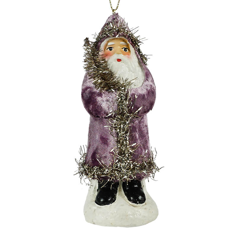 Purple Baby Belsnickle Ornament