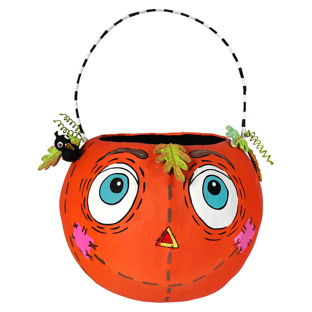 Patches The Scarecrow Halloween Bucket