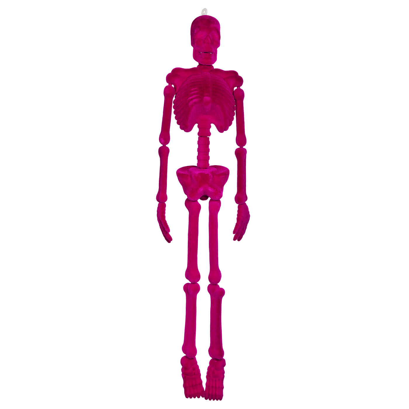 Pink Flocked Skeleton