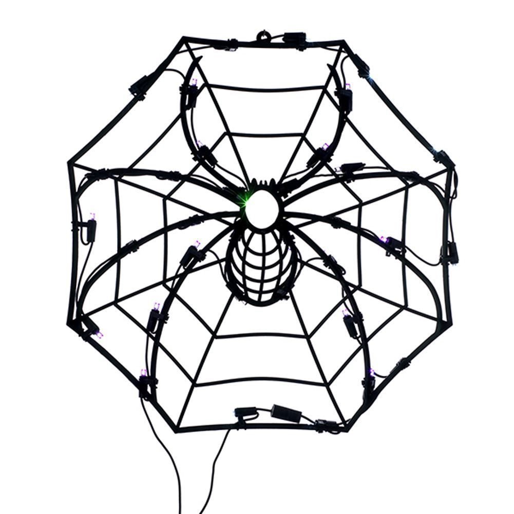 Spider & Web Hanging Decor