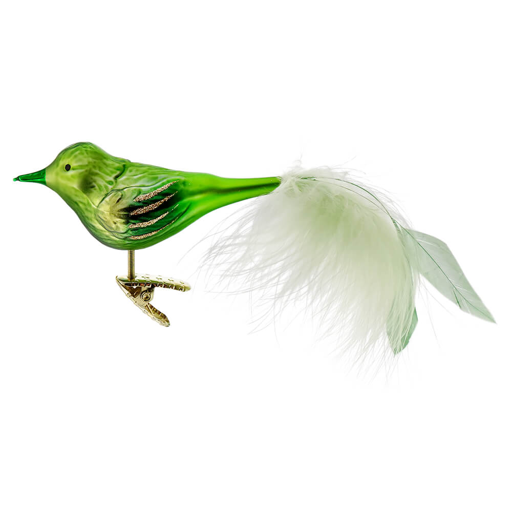 Green Bird Ornament