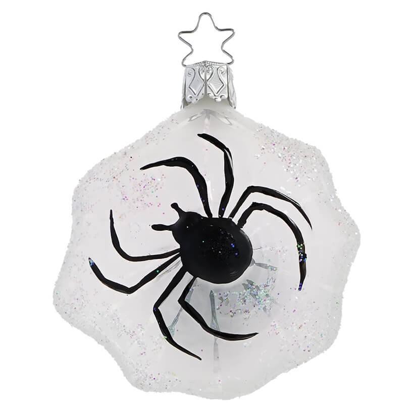 Spinning Christmas Spider Ornament
