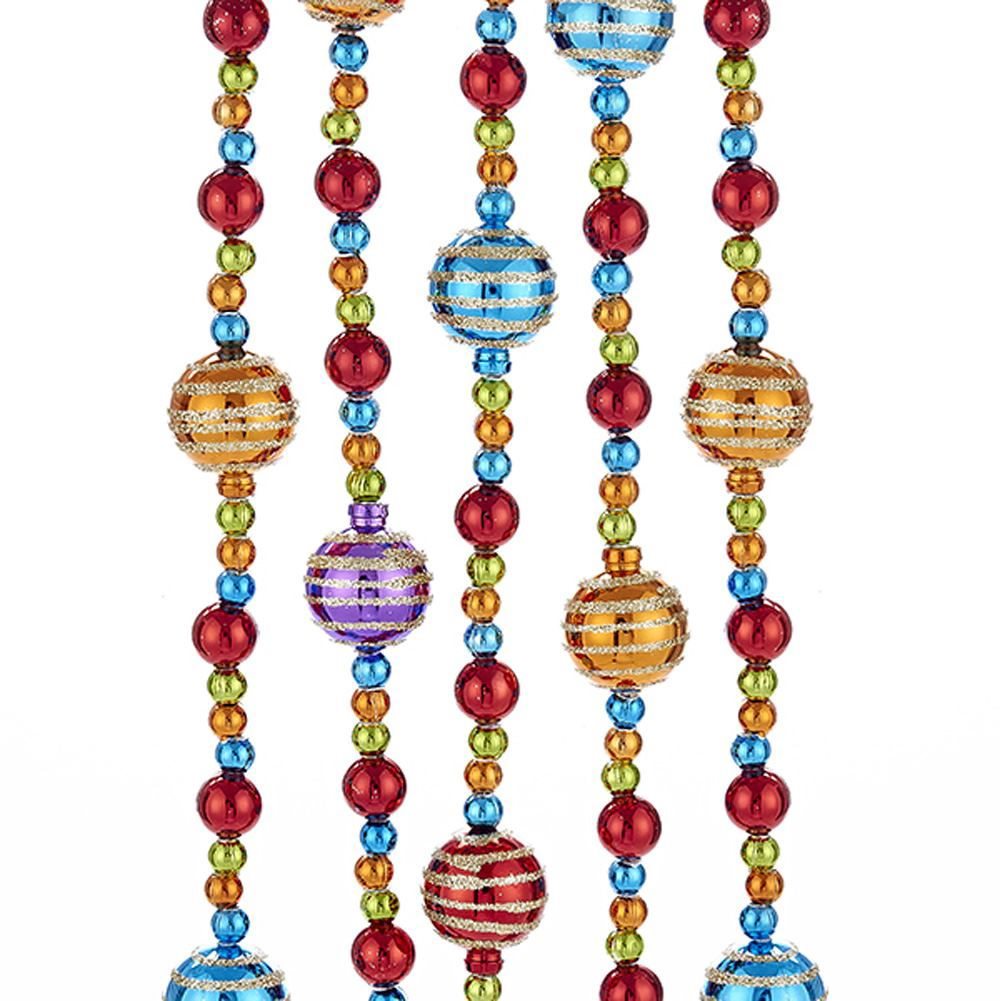 Shiny Multi-Color Bead Garland