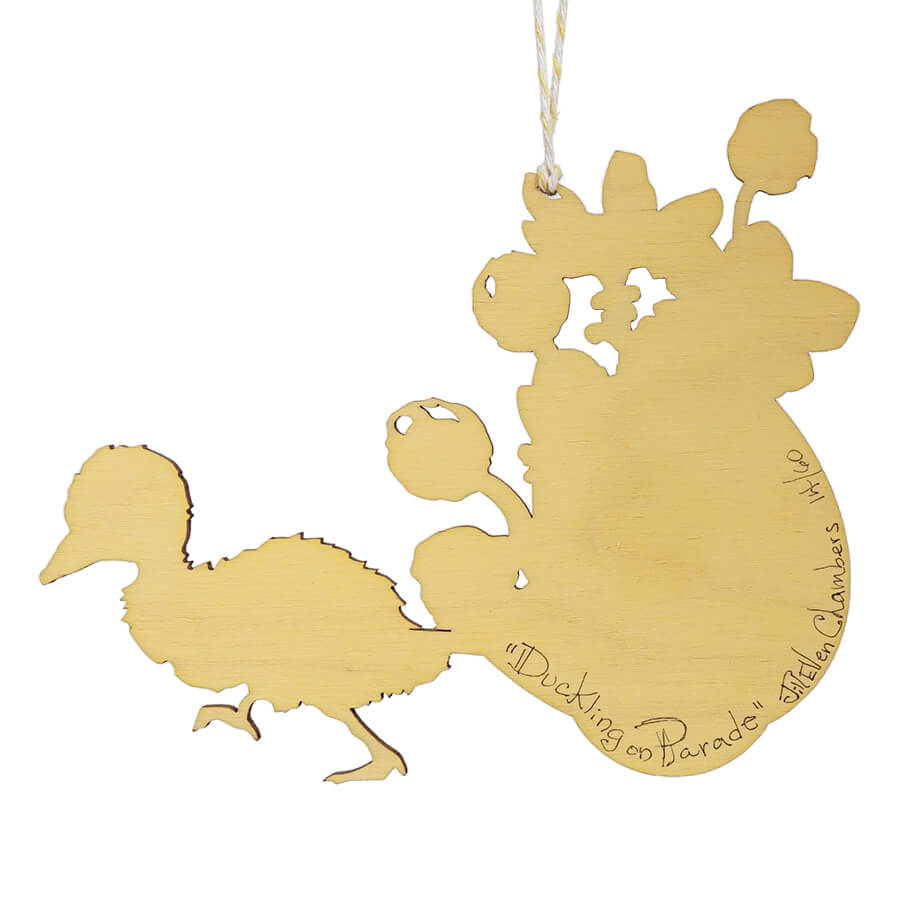 Duckling On Parade Ornament