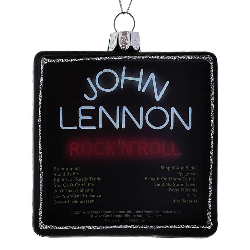 John Lennon Album Ornament