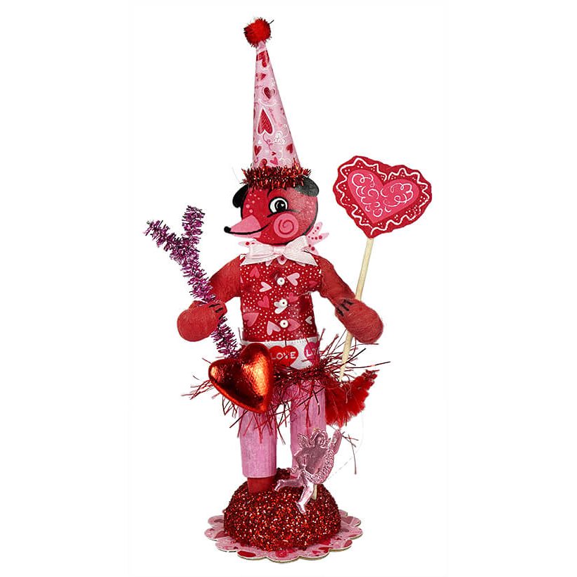 Valentine Dog Standing Figure - Traditions Exclusive