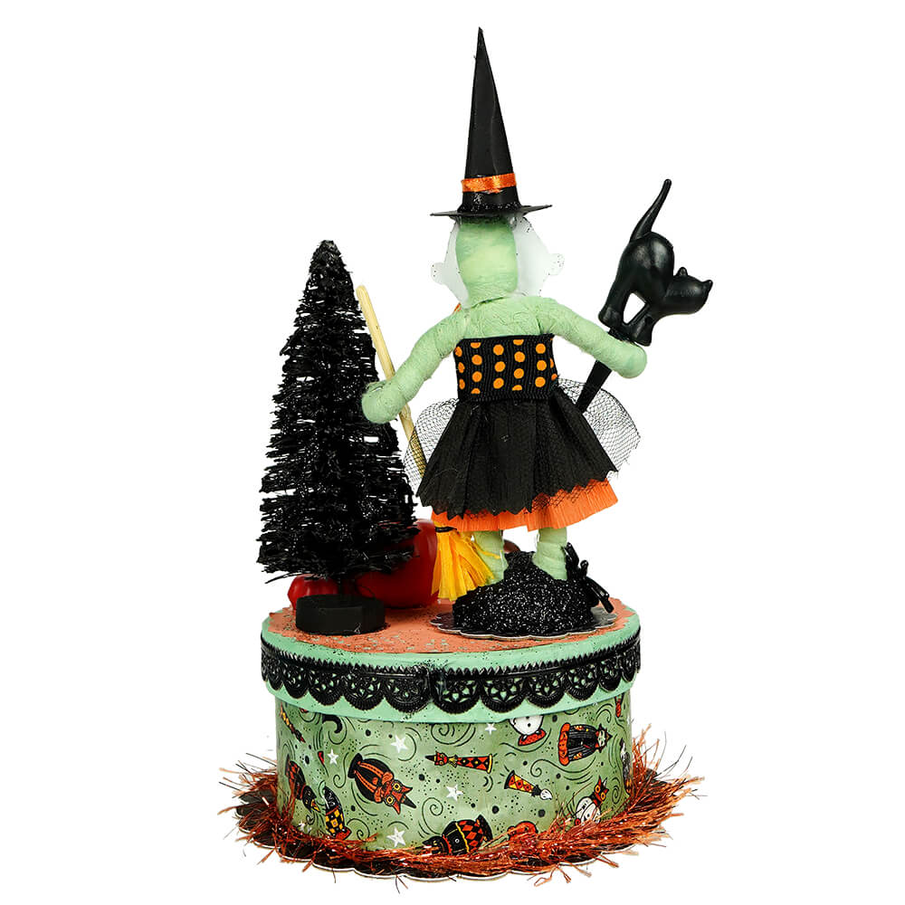 Witch on Green Box