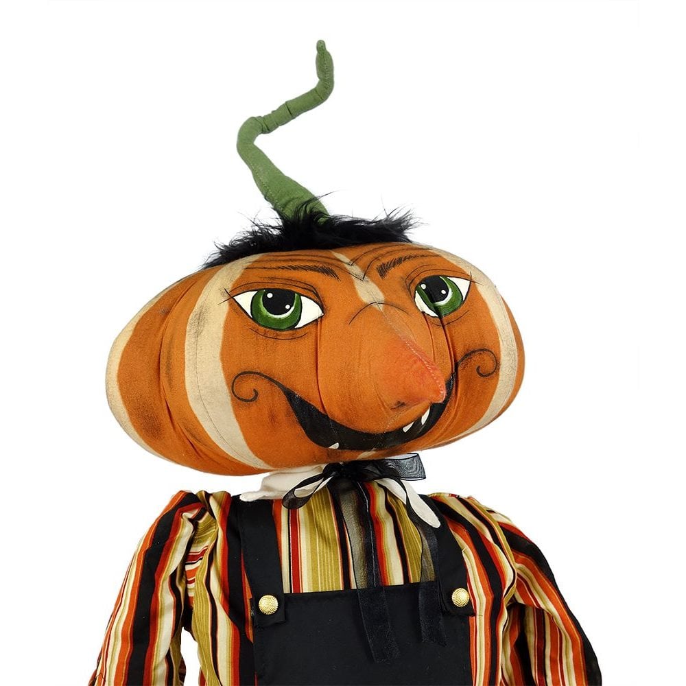 Gilbert Pumpkin Head Figure