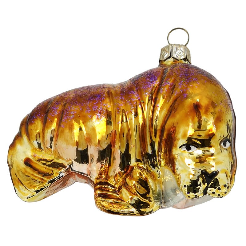Golden Walrus Ornament