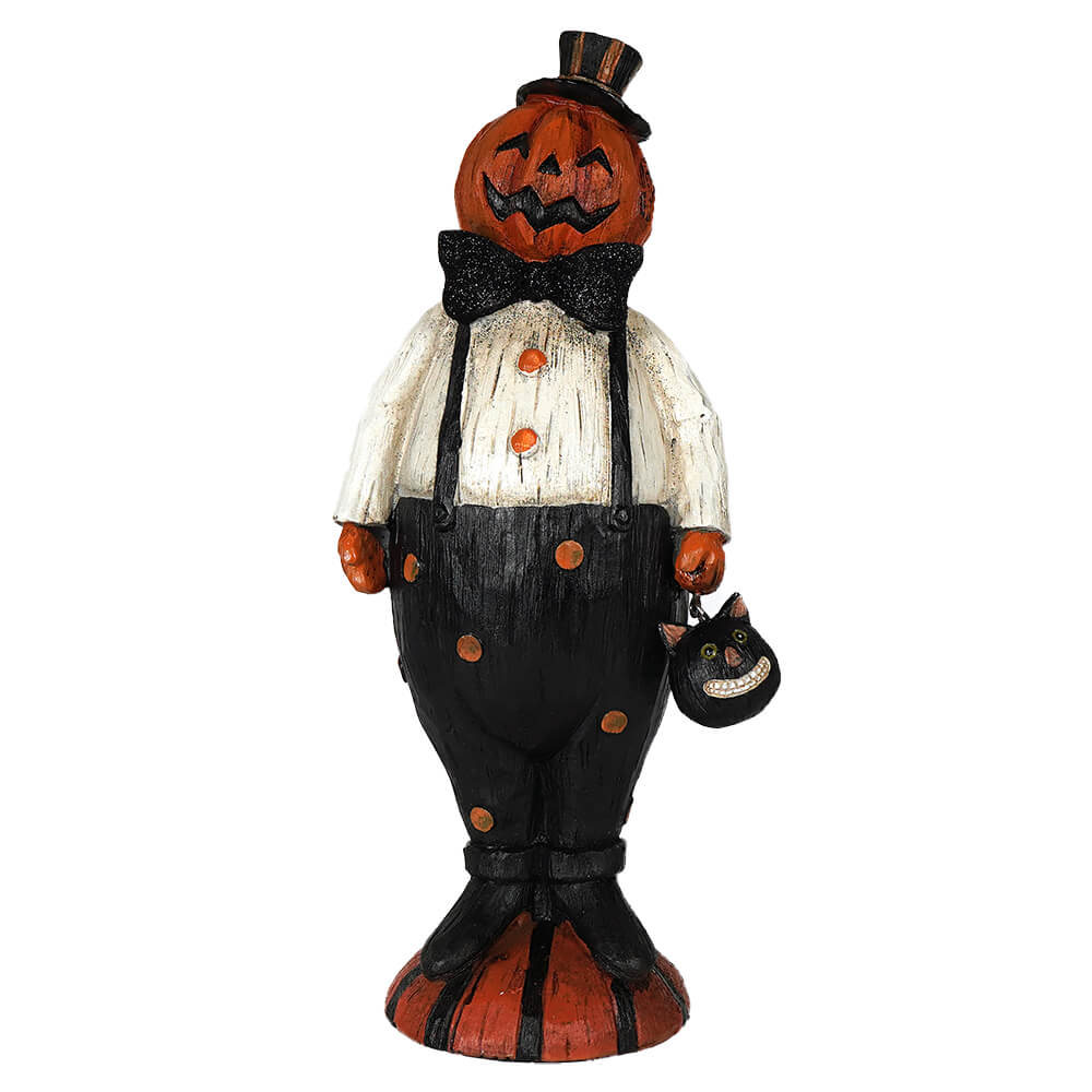 Pumpkin Man Halloween Figurine