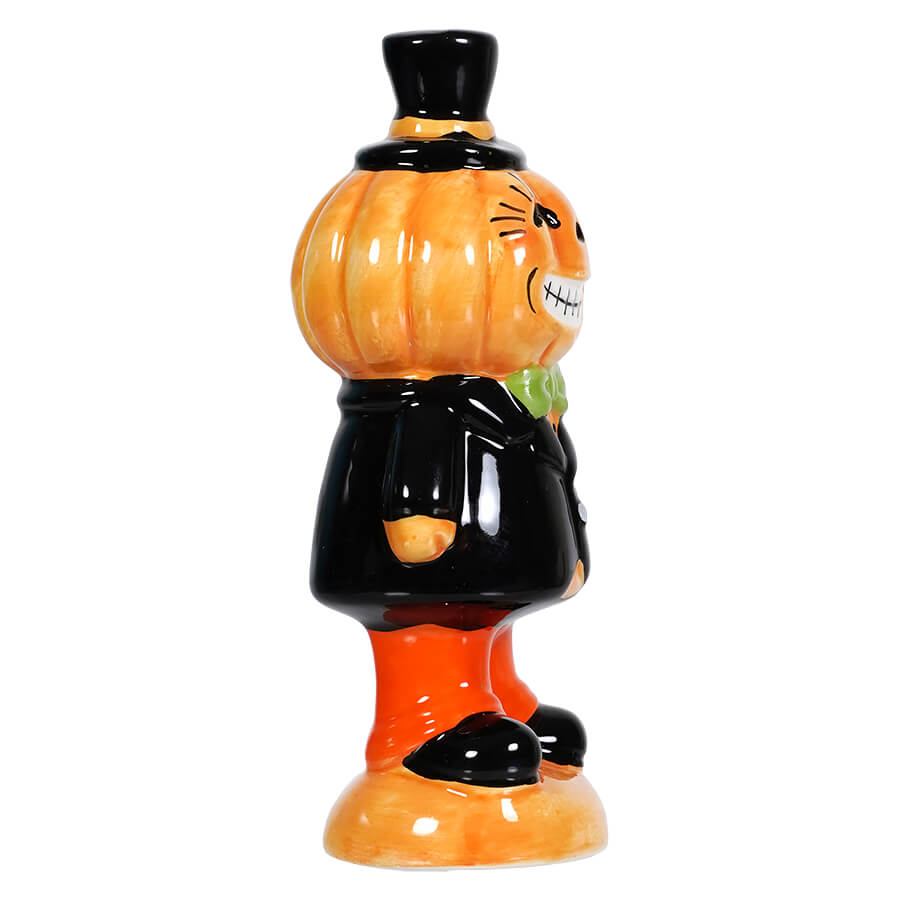 Vintage Inspired Halloween Pumpkin Figure