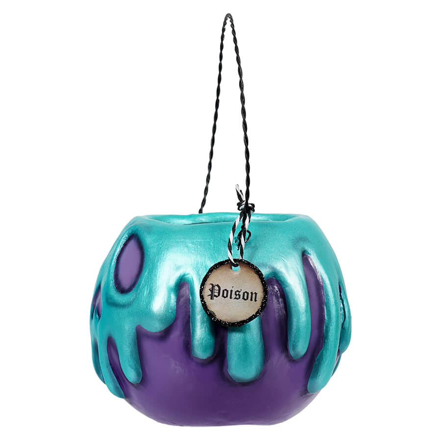 Small Purple Apple With Turquoise Poison Bucket