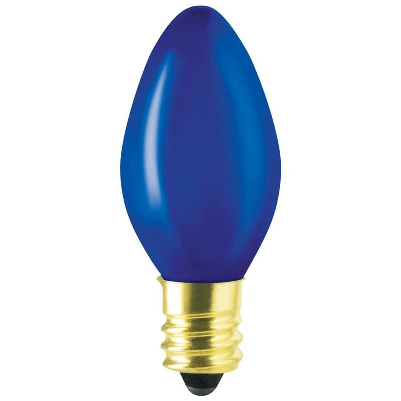 Opaque Blue Bulb