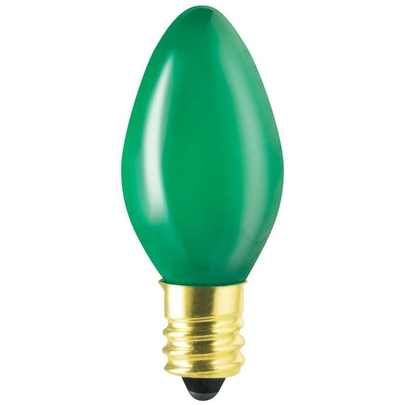 Opaque Green Bulb