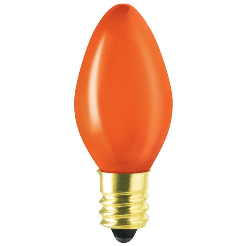 Opaque Orange Bulb