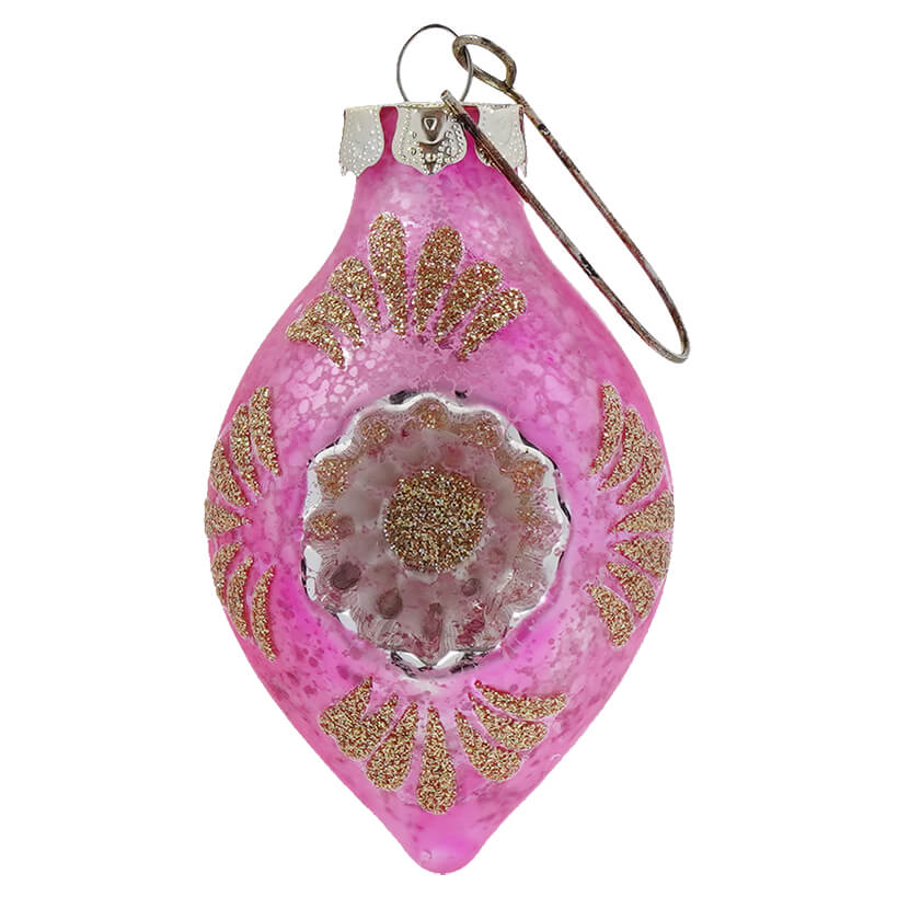 Pink Jewel-Tide Onion Indent Ornament