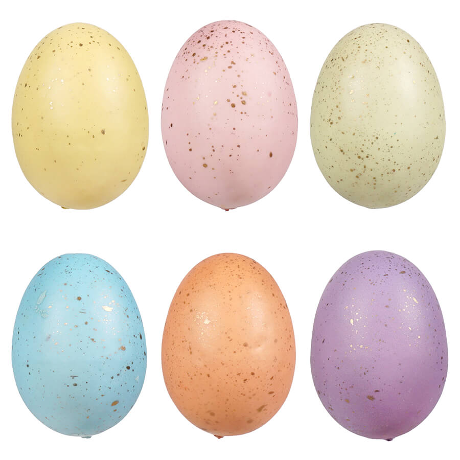 Pastel Rainbow Eggs Set/6