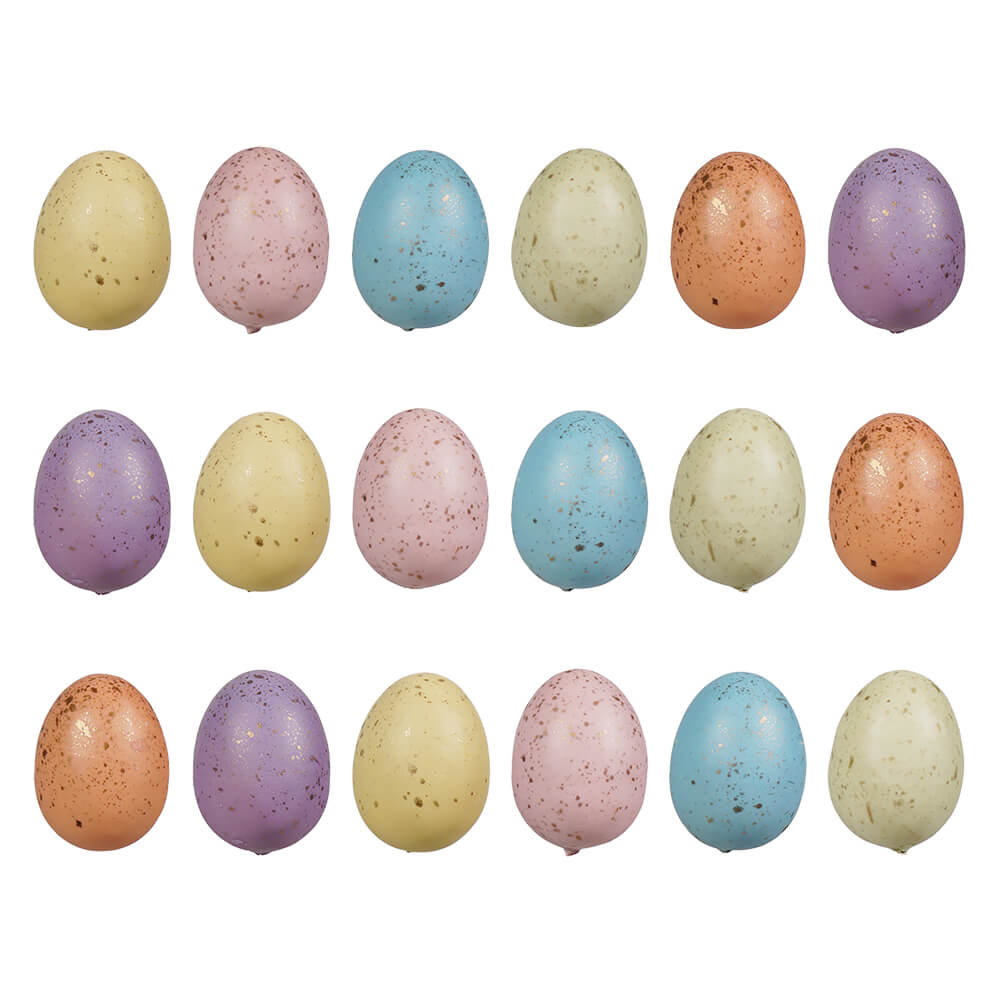 Pastel Rainbow Eggs Set/18