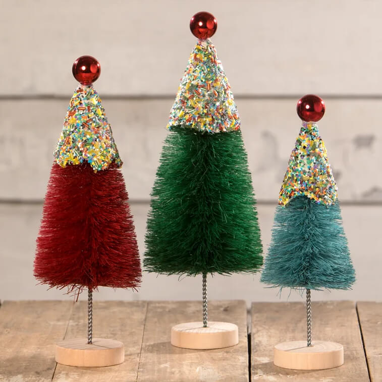 Christmas Cupcake Trees Set/3