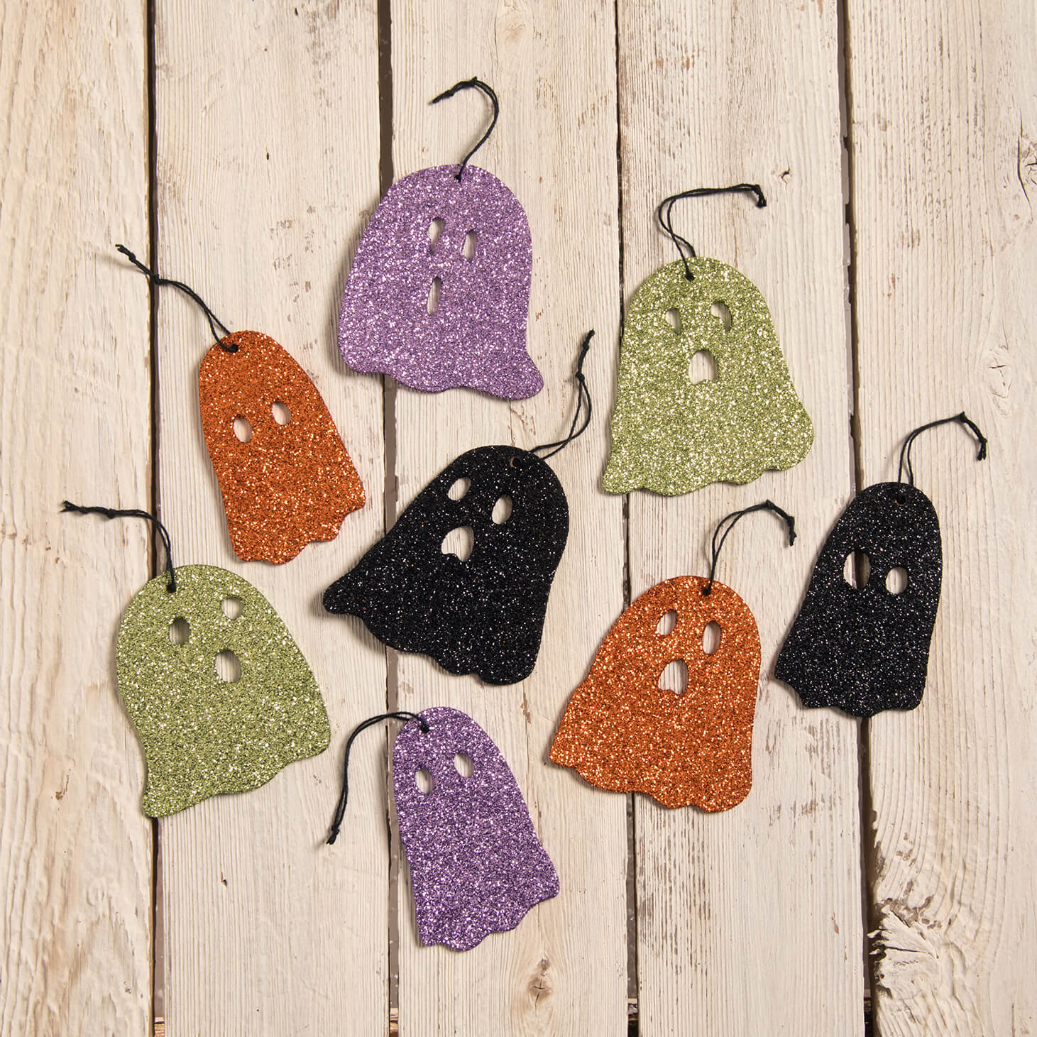 Ghostie Boo's Ornaments Set/8
