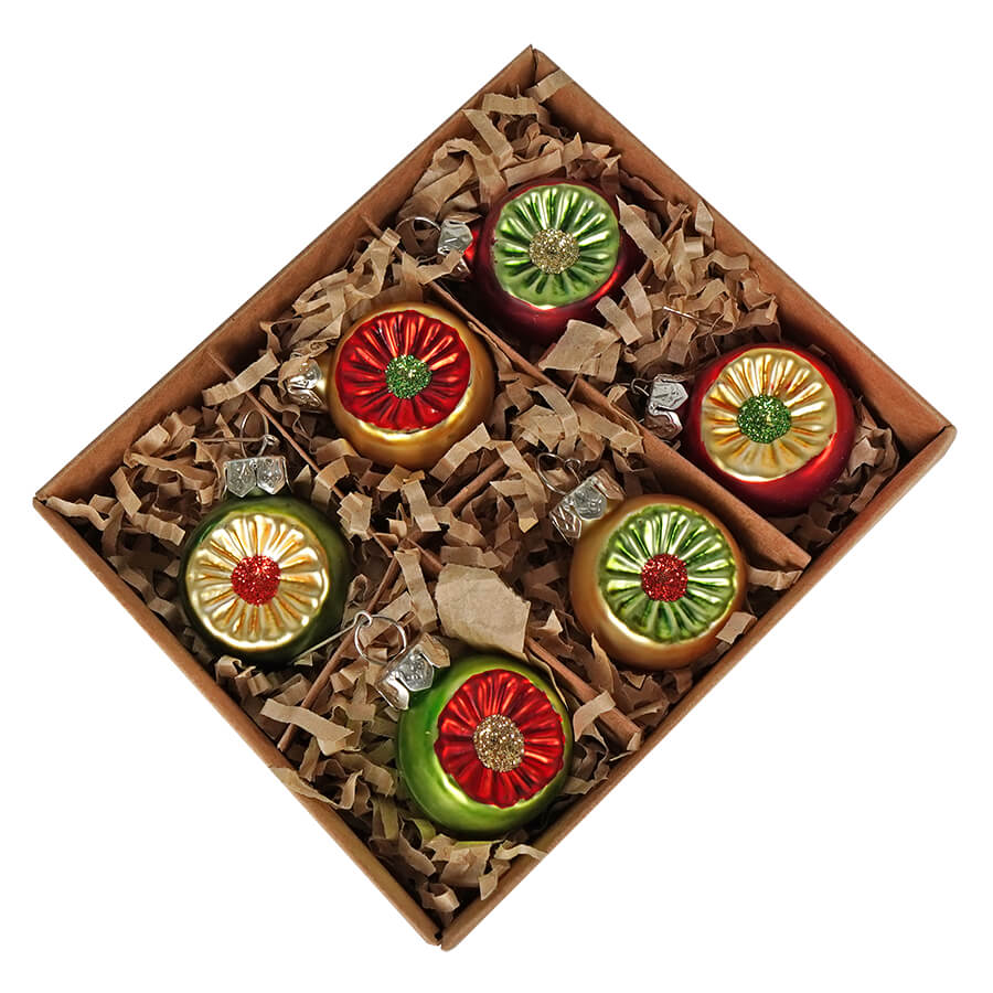 Traditional Mini Indent Ornaments Box Set/6