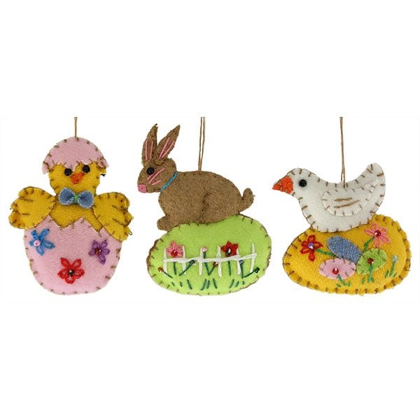 Easter Egg Ornaments Set/3