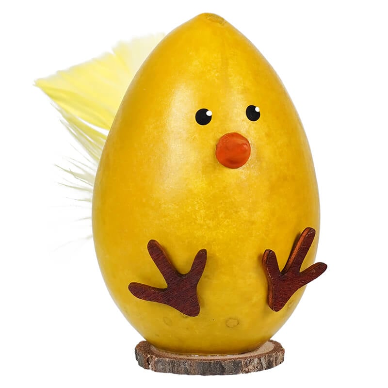 Lil' Yellow Chick Peep Gourd