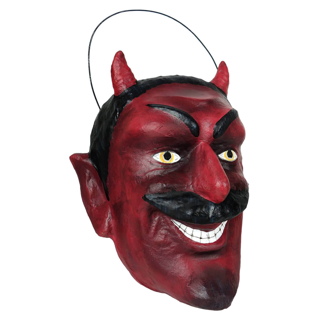 Smiling Red Devil Candy Bucket