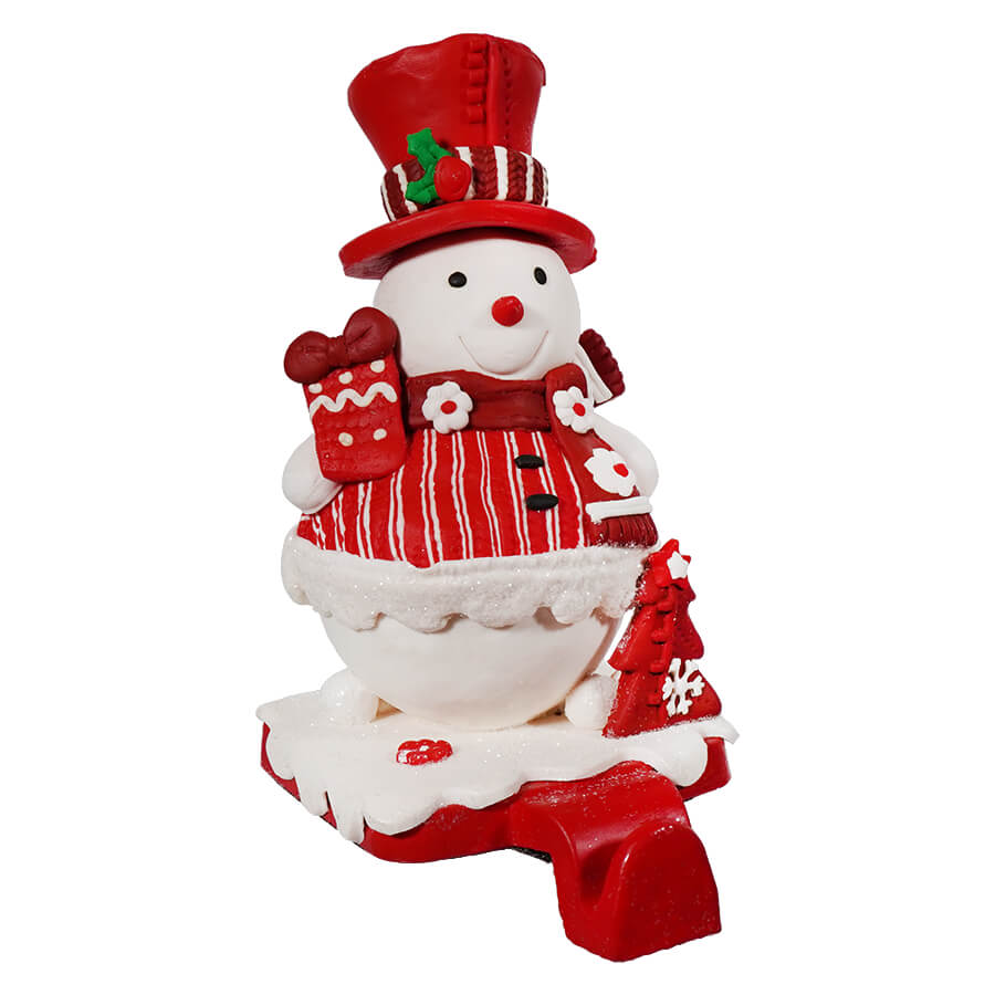 Snowman Candy Stocking Holder