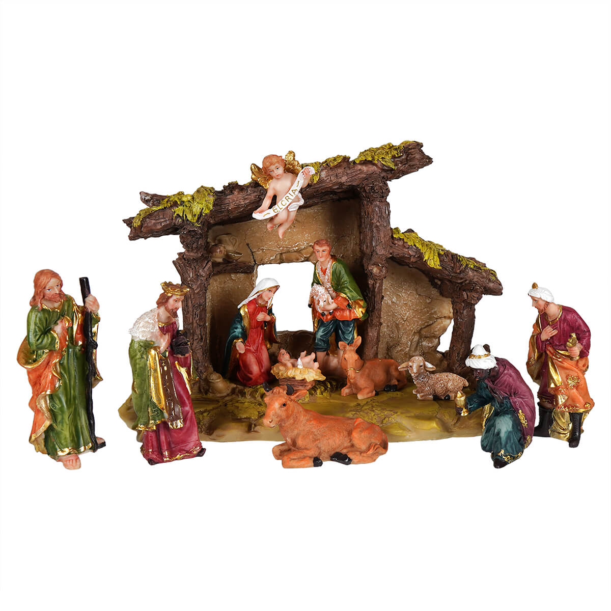 Nativity Scene With Manger Set/11