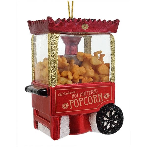 Old Fashioned Popcorn Cart Ornament