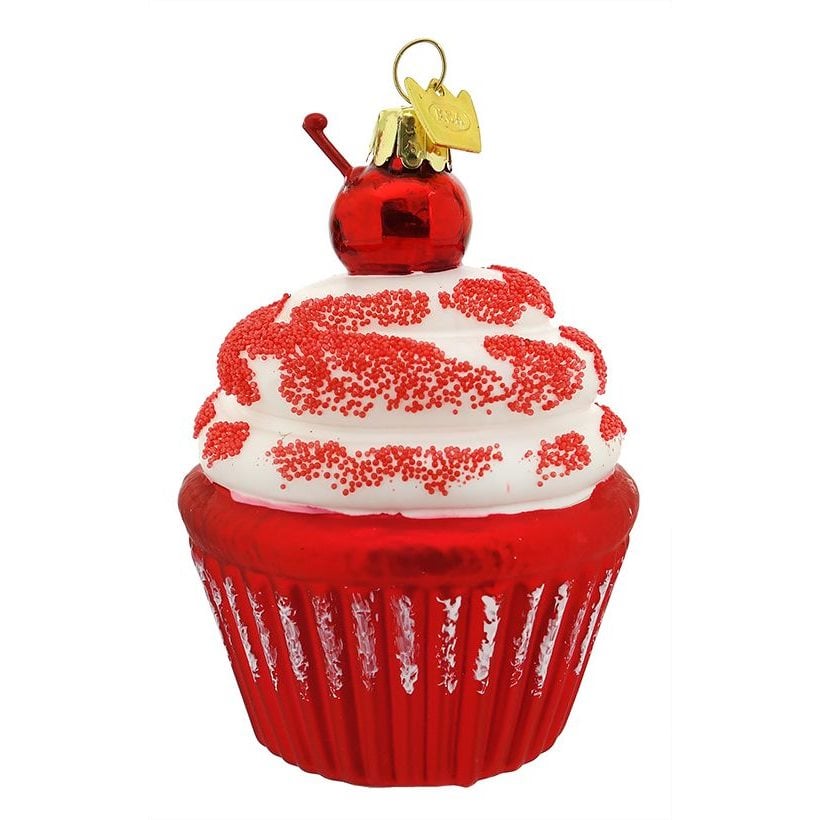 Red Velvet Cupcake Ornament