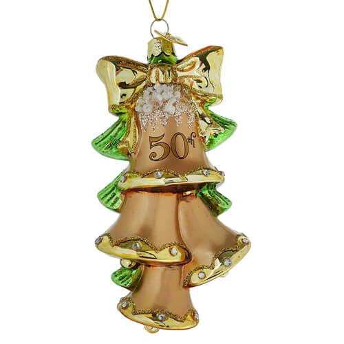 50th Anniversary Bells Ornament