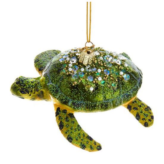 Swimming Sea Turtle Ornament