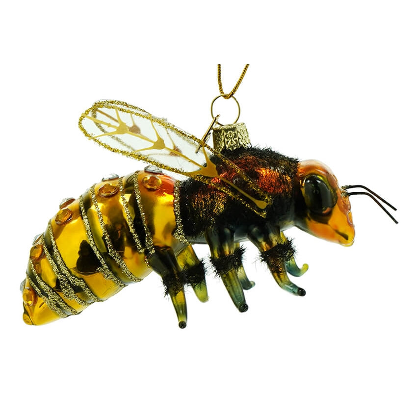 Winged Honey Bee Ornament