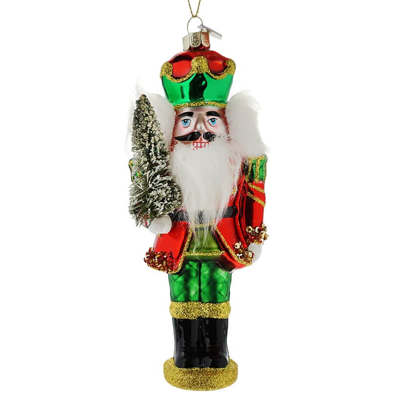 Nutcracker Soldier With Tree Ornament