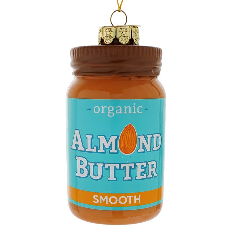 Almond Butter Jar Ornament
