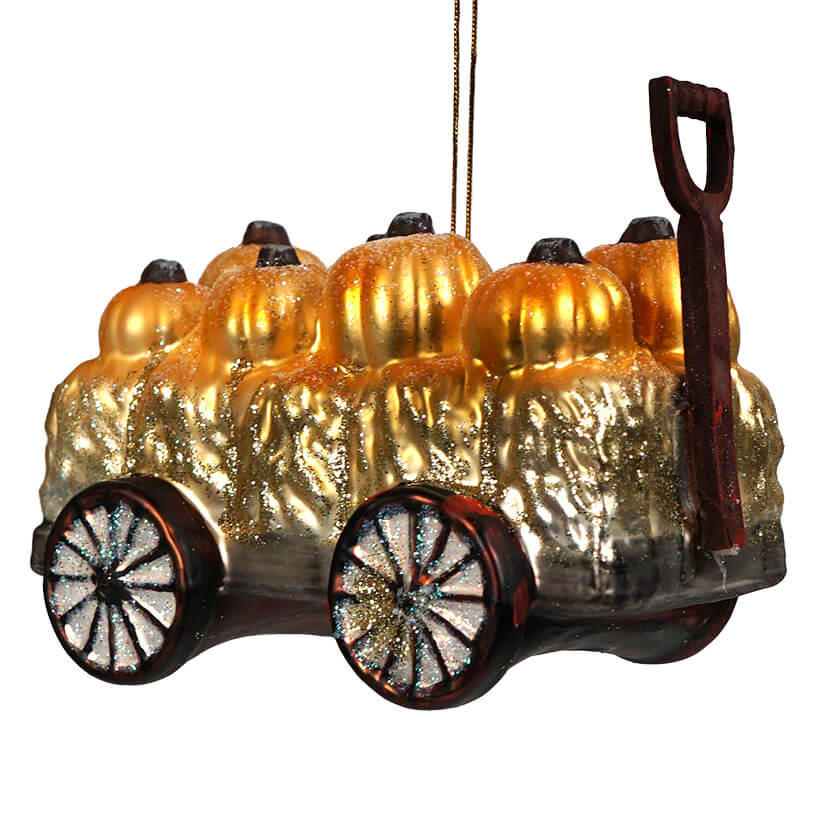 Pumpkin Wagon Ornament