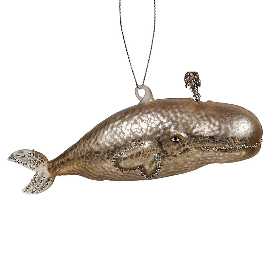 Victorian Whale Ornament