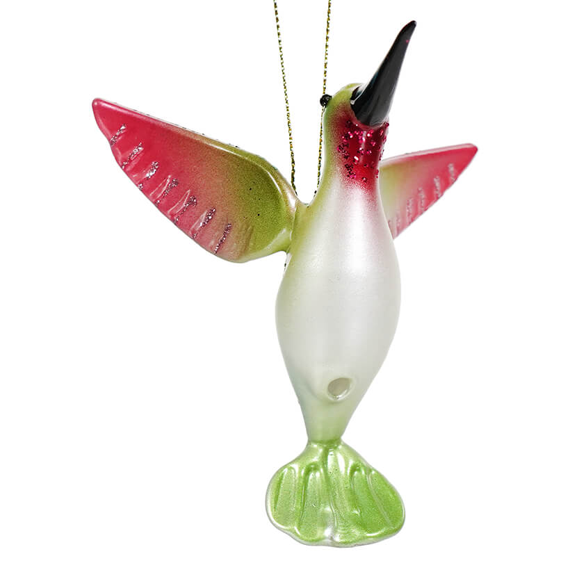 Hummingbird Glitter Ornament