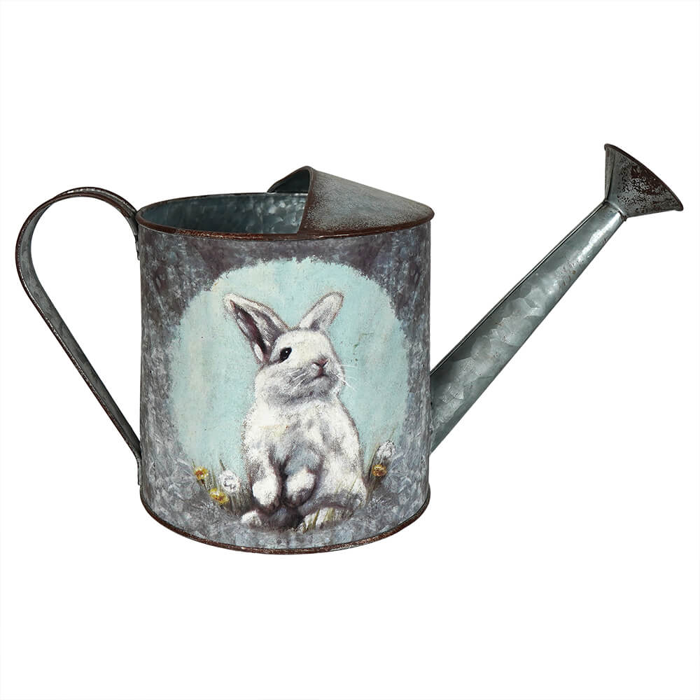 Rabbit in the Field Watering Can