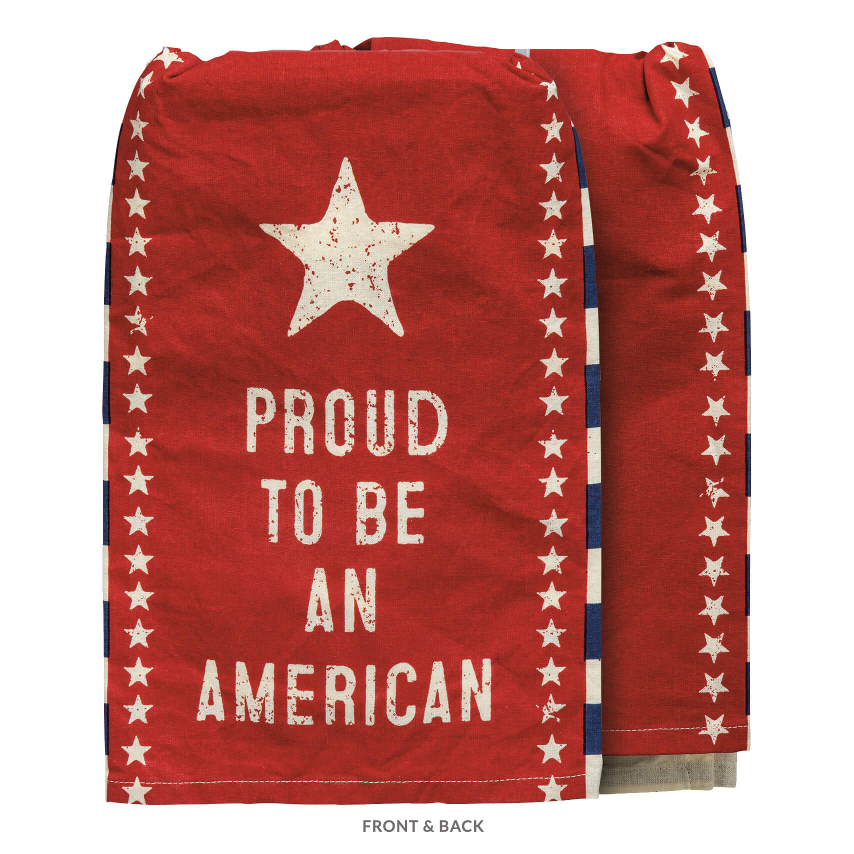 Proud To Be An American Dish Towel