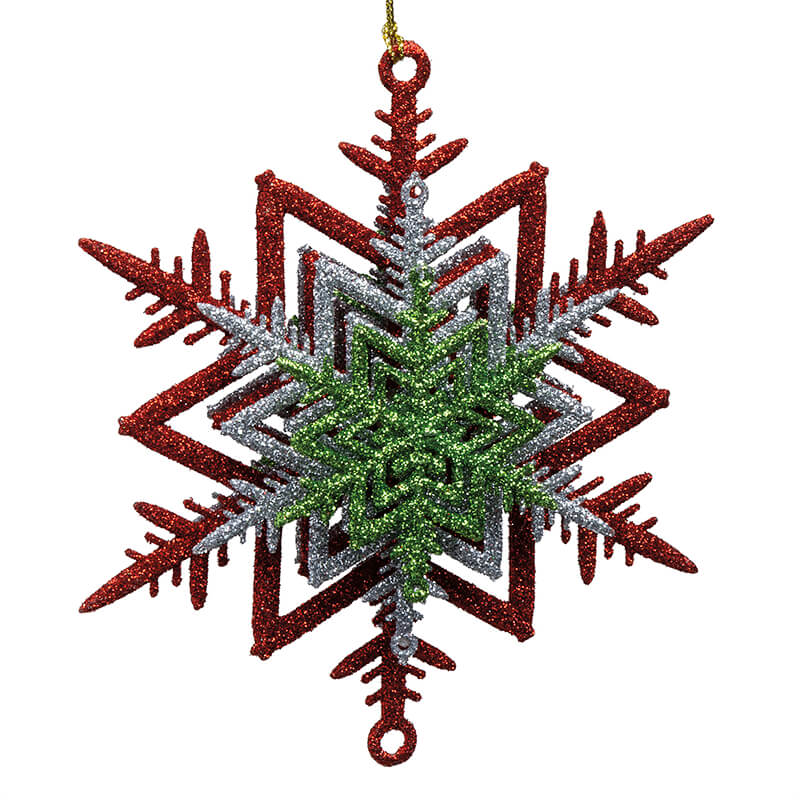 Multi Snowflake Ornament