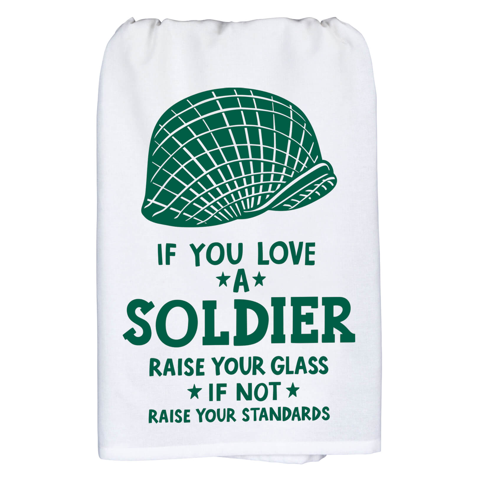 Love A Soldier Dish Towel