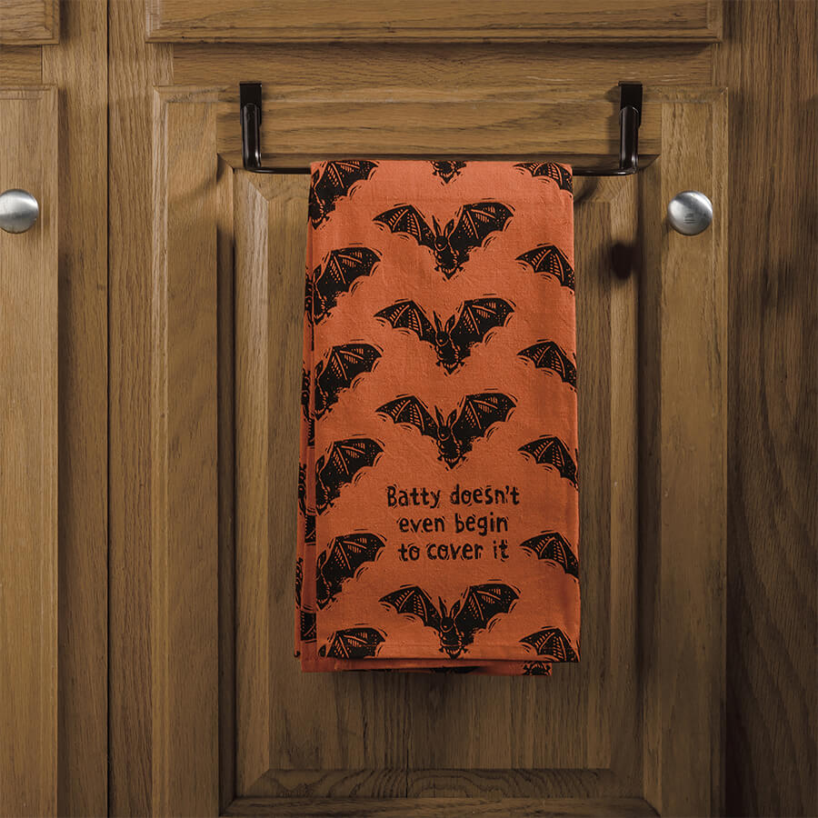 Batty Doesn't Dish Towel