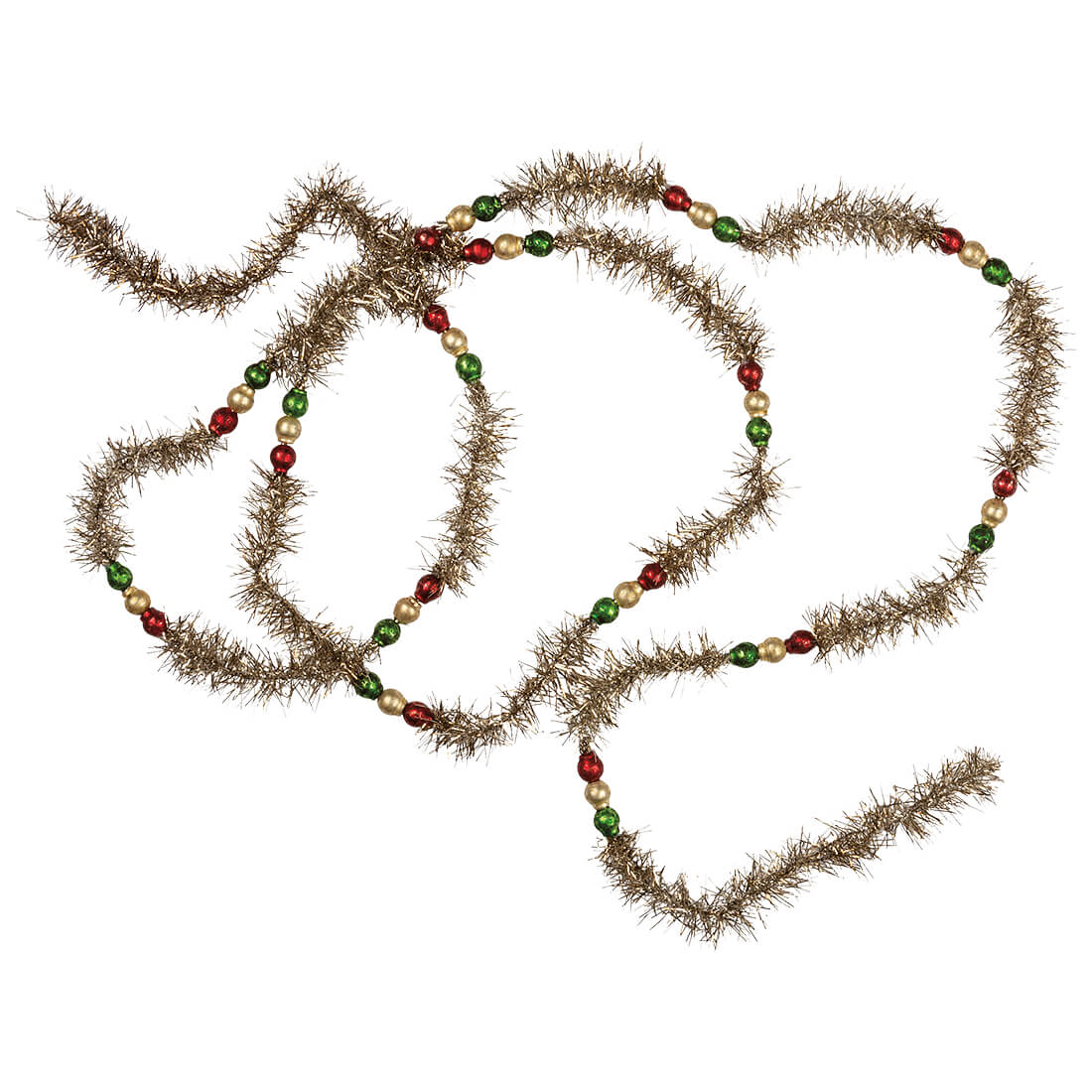 Christmas Glass Beads Tinsel Garland